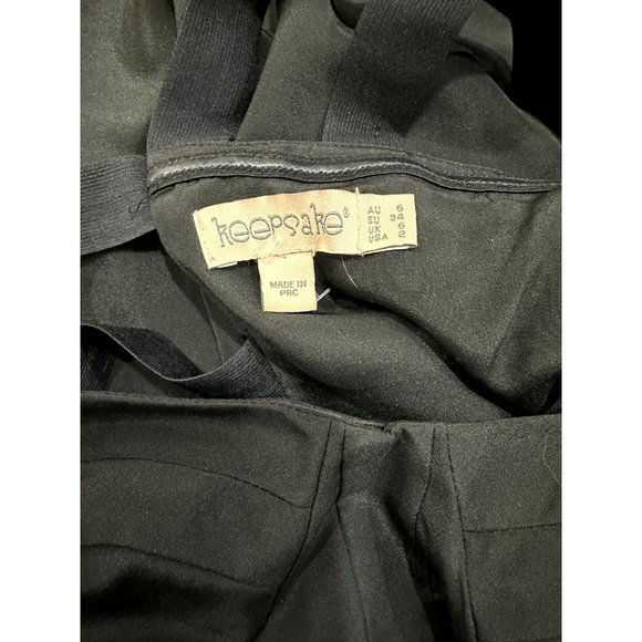 KEEPSAKE Women's Black Dress SIZE: 2 - Picture 3 of 6